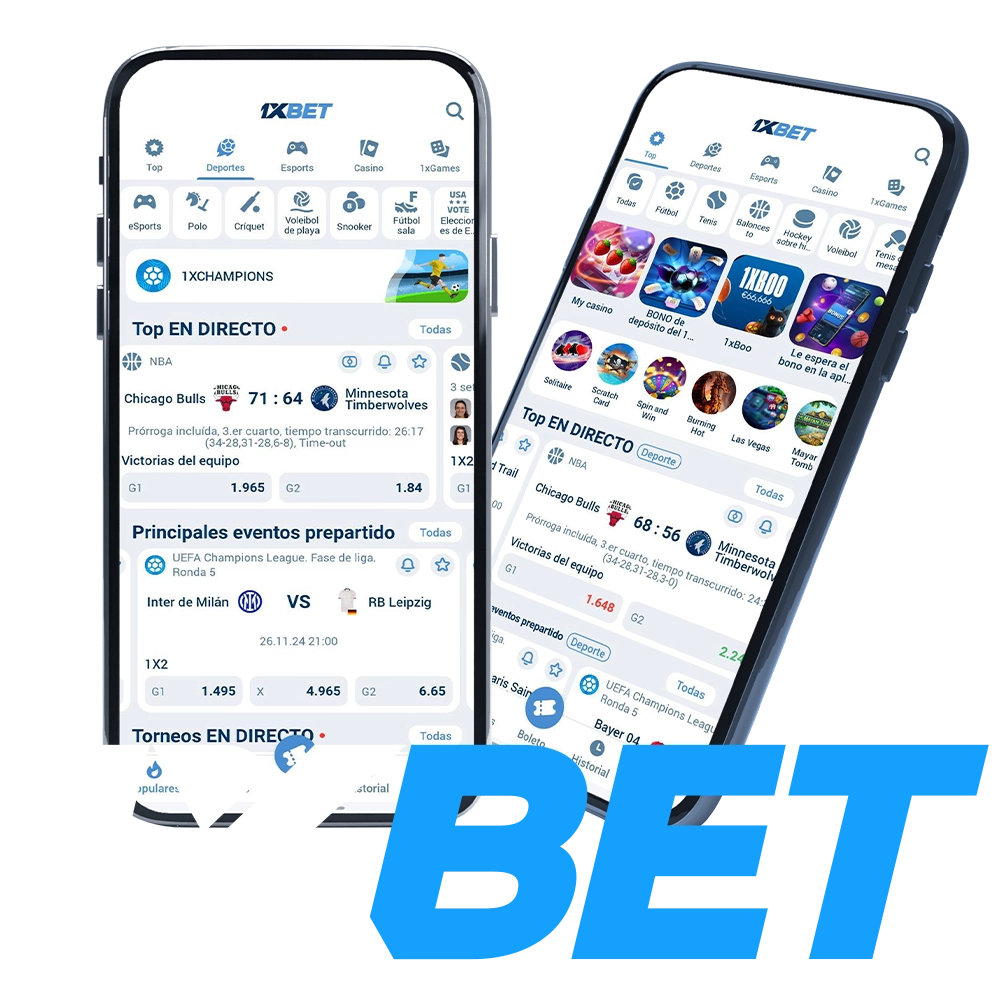 Nội dung ứng dụng tại 1Xbet